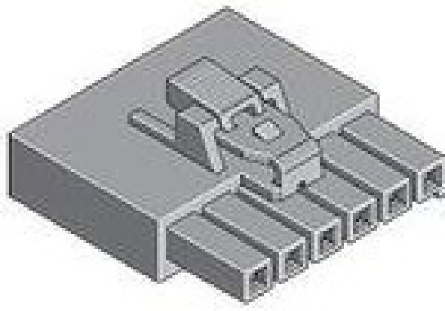 1722561003, Conn Housing F 3 POS 3.5mm Crimp ST Cable Mount Black Ultra-Fit™ Bag 1722561003, Conn Housing F 3 POS 3.5mm Crimp ST Cable Mount Black Ultra-Fit™ Bag