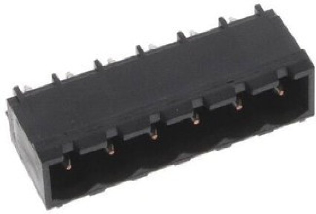 2342084-6, Pluggable Terminal Blocks 6POS HDR ST, HT 5.08MM PIT.,TL 2.6MM