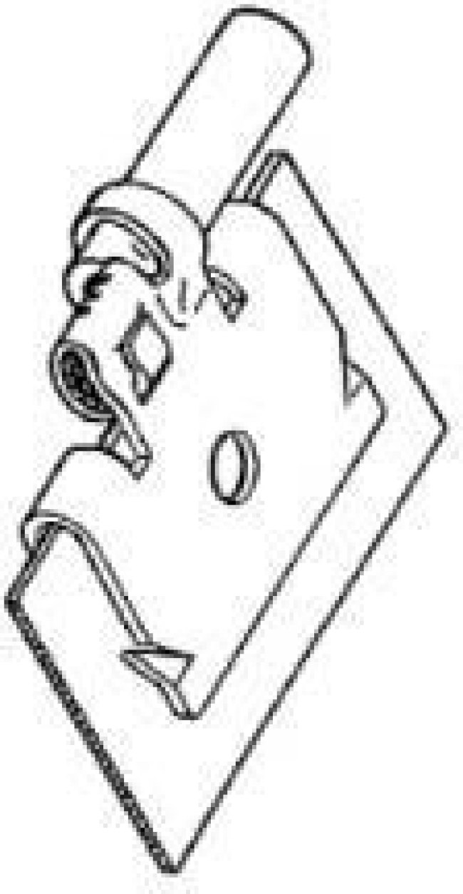 2829724-1, Terminals CABLE ASSEMBLY GROUND CLIP 4 INCHES