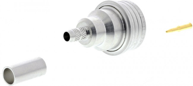 11_QN-50-3-2/133_NE, RF Connectors / Coaxial Connectors QN straight cable plug(m) 11_QN-50-3-2/133_NE, RF Connectors / Coaxial Connectors QN straight cable plug(m)