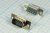 KLS1-221-9M-L (DPS-9M), Штекер D-SUB, 9 контактов, на плату, синий изолятор; Q-1581KL штек D-SUB\ 9P\плат\\KLS1- 221-9M-L\[DPS-9M]