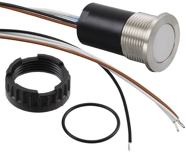 3-101-395, Переключатель: емкостный, Пол: 2, SPST, 0,1A/42ВAC, 0,1A/60ВDC