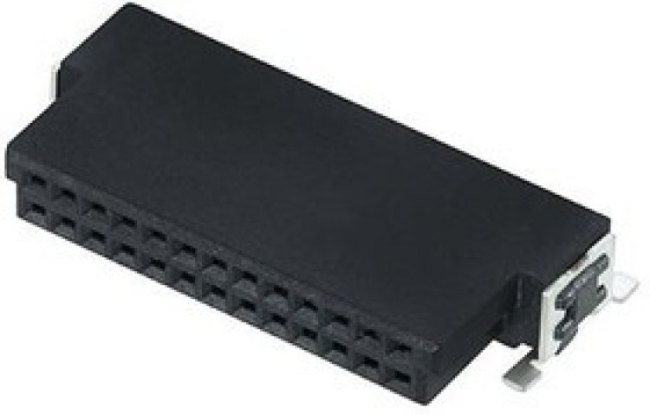 M55-6102642R, Board to Board & Mezzanine Connectors 26P 1.27 SMC Female R/A SMT Type M55-6102642R, Board to Board & Mezzanine Connectors 26P 1.27 SMC Female R/A SMT Type