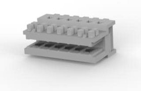3-829868-6, Standard Card Edge Connectors 10X 6P FEDERLEI 2,5 3-829868-6, Standard Card Edge Connectors 10X 6P FEDERLEI 2,5