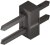 87758-0216, Milli-Grid Series Straight Through Hole Pin Header, 2 Contact(s), 2.0mm Pitch, 2 Row(s), Unshrouded