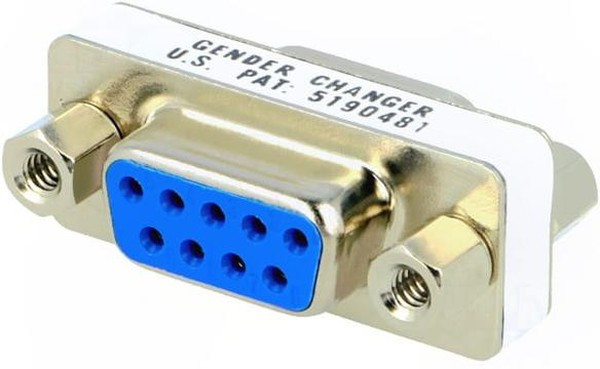 DMGC-0909-FF, Переходник: адаптер; с обеих сторон,D-Sub 9pin "мама"