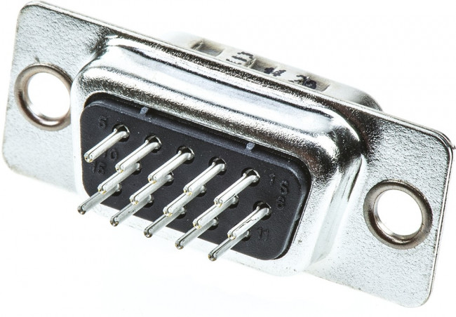 09561617700, Разъем D Sub, HD15, High Density, Штекер, 15 контакт(-ов), DE, Пайка 09561617700, Разъем D Sub, HD15, High Density, Штекер, 15 контакт(-ов), DE, Пайка