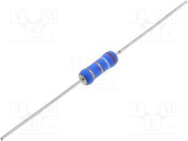 PMR02SJ0103A10, Резистор: Power metal, THT, 10кОм, 2Вт, ±5%, d4x11мм, 350ppm/°C PMR02SJ0103A10, Резистор: Power metal, THT, 10кОм, 2Вт, ±5%, d4x11мм, 350ppm/°C