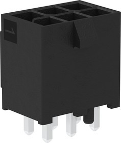 212520-1002, Headers &amp; Wire Housings MiniFitMax Vrt Hdr DR 2Ckt Blk