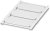 0819343, Terminal Block Tools &amp; Accessories UC-EMLP (60X30) UNICARD 10 SECTION
