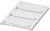 0819343, Terminal Block Tools &amp; Accessories UC-EMLP (60X30) UNICARD 10 SECTION