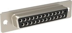 L77SDB25SOL2, Conn D-Subminiature SKT 25 POS 1.38mm Solder ST Thru-Hole 25 Terminal 1 Port