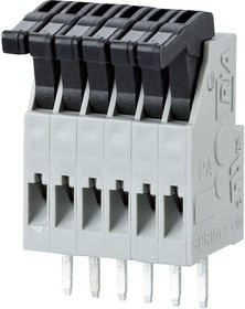 AST0210304, Клеммная колодка типа провод к плате, 2.5 мм, 3 вывод(-ов), 28 AWG, 20 AWG, 0.5 мм², Вставной