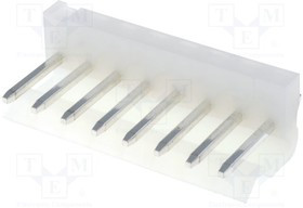 A3960WV-08P, Гнездо, провод-плата, "папа", 3,96мм, PIN: 8, THT, 250В, 7А, луженые