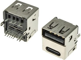 USB3.1 TYPE-C 24PF-067, Разъём USB , 24 контакта