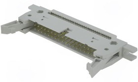 DS1012-34LMN0A, Вилка, IDC, "папа", PIN: 34, с держателем,с экстрактором, ID