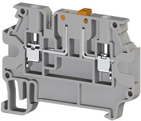 AVK2,5A (серый), 304419 Клеммник с размыкателем на DIN-рейку, 2,5 мм.кв.