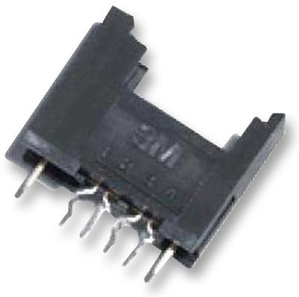 37204-62A3-004, 4-Way IDC Connector Socket for Through Hole Mount, 1-Row