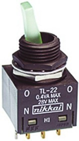 TL-22H1SKMMG4, Toggle Switch, Panel Mount, On-On, DPDT, Solder Terminal TL-22H1SKMMG4, Toggle Switch, Panel Mount, On-On, DPDT, Solder Terminal
