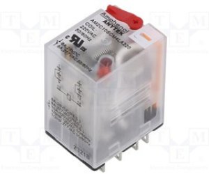 AM2C10SCM4LA22000G, Relay: electromagnetic industrial; DPDT; 220VAC; 10A/240VAC; 15k? AM2C10SCM4LA22000G, Relay: electromagnetic industrial; DPDT; 220VAC; 10A/240VAC; 15k?