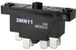 3MN11, Switch Snap Action N.O./N.C. Plunger 15A 480VAC 3.06N Screw Mount Quick Connect