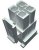 IPBD-05-D, Heavy Duty Power Connectors .165 Power Mate Discrete Wire Socket Housing