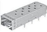 SFPPCAGE011-L, Connector Accessories SFP Cage Straight Copper Alloy Nickel Tray