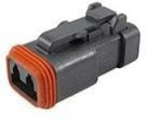 DT06-2S-CE05, Automotive Connectors 2P DT PLUG, E SEAL ENH RET, END CAP DT06-2S-CE05, Automotive Connectors 2P DT PLUG, E SEAL ENH RET, END CAP