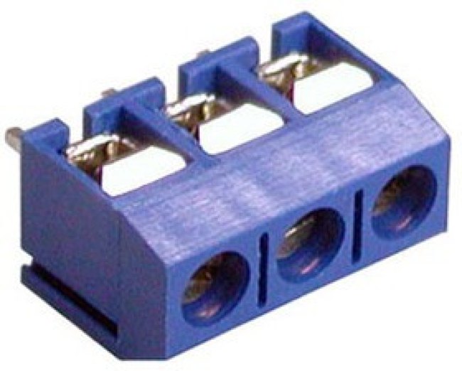 DG360-7.5-03P-12-00A(H), клеммник винтовой 3 контакта 7.5мм
