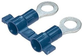 PV14-14RB-3K, Terminals VYL-RING 16-14 BLU 1/4