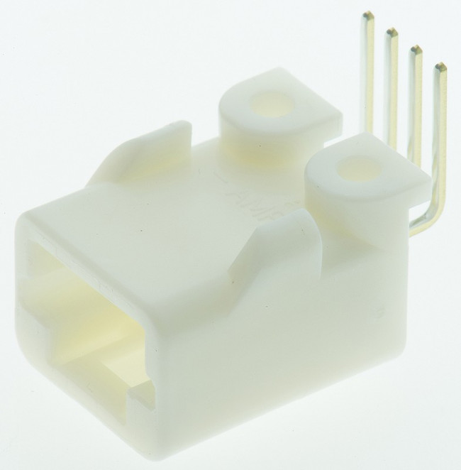 1565749-1, Автомобильный разъем, TH 025 Series, Угловой Штекер, 4 контакт(-ов), Обжимное Гнездо 1565749-1, Автомобильный разъем, TH 025 Series, Угловой Штекер, 4 контакт(-ов), Обжимное Гнездо