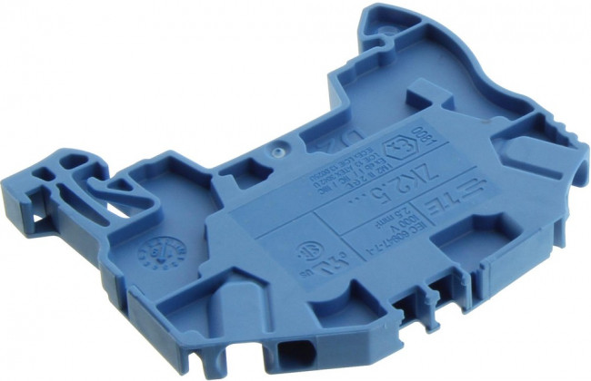 1SNK705020R0000, DIN Rail Terminal Blocks ZK2.5-BL