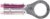 53409-1, Ring Tongue Terminal 22AWG Copper Natural/Red Stripe 21.44mm Tin Lead Loose