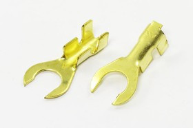 Клемма"U", 6,3мм, 2,5-6мм2, латунь Клемма"U", 6,3мм, 2,5-6мм2, латунь