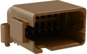 ATF13-12PD-BM03, Автомобильный разъем, BoardLock AT Series, Right Angle Receptacle, 12 контакт(-ов)