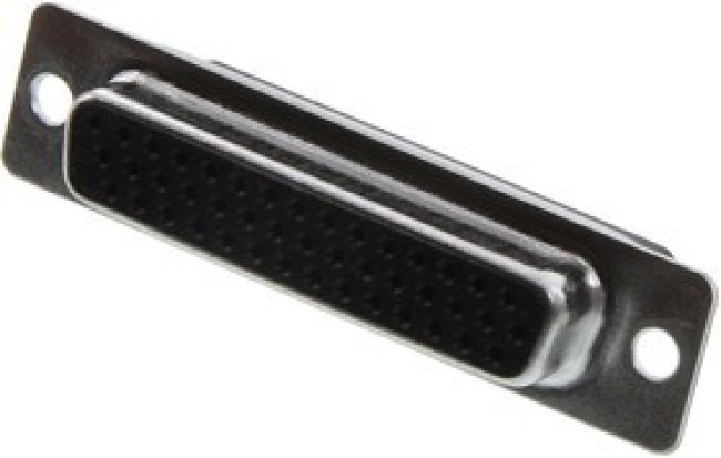 L177HRB44S, D-Sub High Density Connectors 44P Sz B Recpt Hsng Skt Tinned Shell