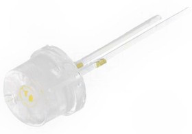 OS5MM387E1U, LED; 8mm; white warm; 140°; Front: convex; 8.4?10.8V; Pitch: 5.16mm
