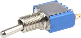 5636CDB, Toggle Switch, Panel Mount, On-On, SPST, Solder Lug Terminal