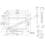 WG12864A-TFH-VNW, Индикатор WG12864A-TFH-VNW, Индикатор
