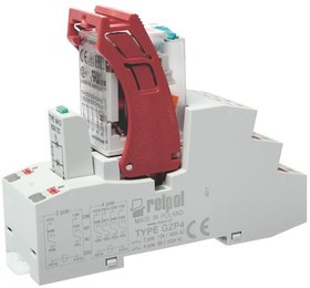 PIR4024DCM412014, Реле интерфейсное, 4PDT, номинальная нагрузка 6 А, Uобмотки 24VDC