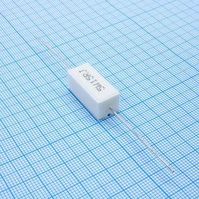 SQP50015RJBP, (SQP 5W 15 5%), Резистор керамический цементный аксиальный (SQP) 5Вт 15Ом +5%