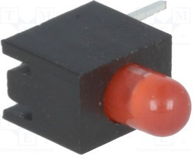 OSR6LU3E34X-3F1A, LED; в корпусе; красный; 3мм; Кол-во диод: 1; 20мА; Линза: матовая