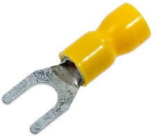 НВИ 6.0 5, наконечник вилочный изолированный под винт М5 на провод 2.5-6.0 (SG57634)