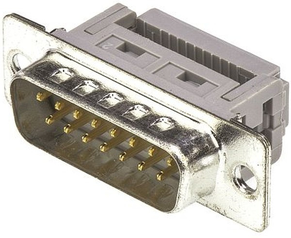 09662286700, D-Sub Standard Connectors D-SUB 15M-IDC