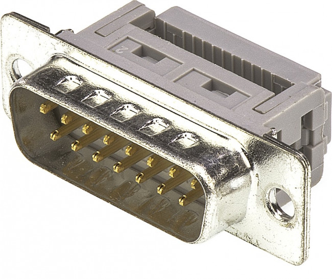 09662286700, D-Sub Standard Connectors D-SUB 15M-IDC