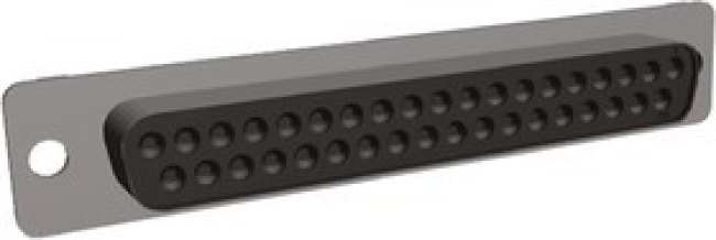205209-7, Amplimite HDP-20 37 Way Cable Mount D-sub Connector Socket