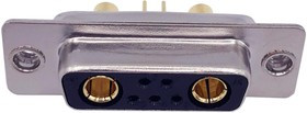 681M7W2203L111, Комбинированный разъем D Sub, Power-D 681M Series, DA-7W2, Гнездо, 7 контакт(-ов)