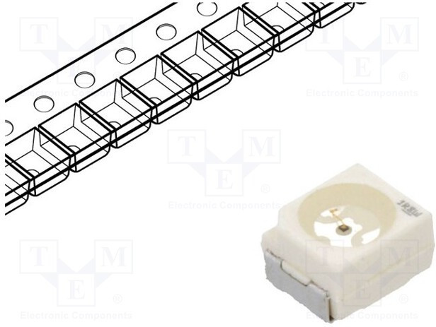 LG T67K-H2K1-24, LED; SMD; 3030,PLCC2; green; 3.55?9mcd; 3x3x2.1mm; 120°; 1.7?2.2V