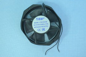 Вентилятор 220В,172x150x38мм, подшипник скольжения, 2300об/мин [RQA17238HSL]; №ВН252S вент 172x150x38\220В\0,20А\ 2L\ПС\RQA172x150x38HSL\