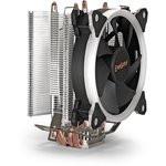 Кулер ExeGate Wizard EXX400-PWM.RGB (Al+Cu, 4 тепл.трубки, LGA775/1150/1151/1155/ 1156/1200/AM2/AM2+